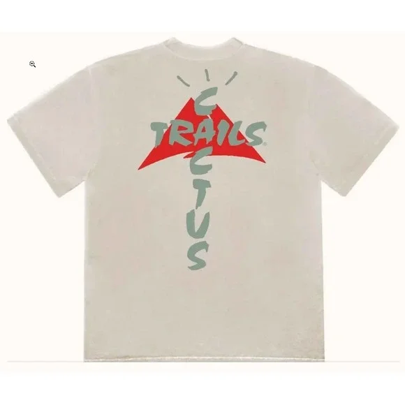 Travis Scott Cactus Trails Assn T-shirt Cream Large Mens New NWT‎